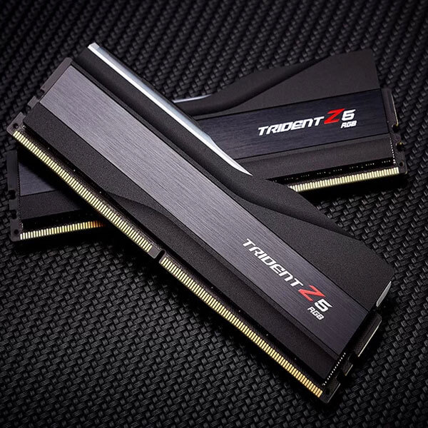 G.Skill Trident Z5 RGB 32GB (16GBx2) DDR5 6800MHz Desktop RAM (Matte Black)